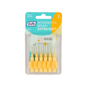 TePe Interdentale rager extra soft licht geel maat 4