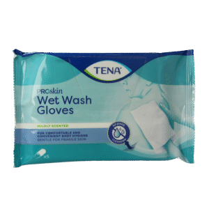 Tena Wetwash glove mild geparfumeerd