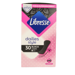 Libresse Inlegkruisjes normaal black