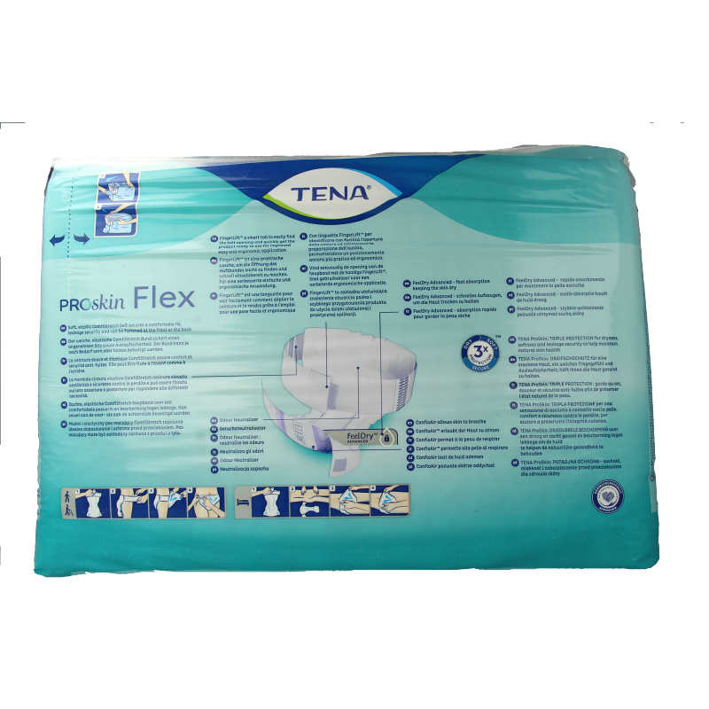 Tena Proskin flex maxi L - Afbeelding 3