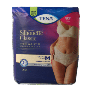 Tena Silhouet classic+ high waist creme M