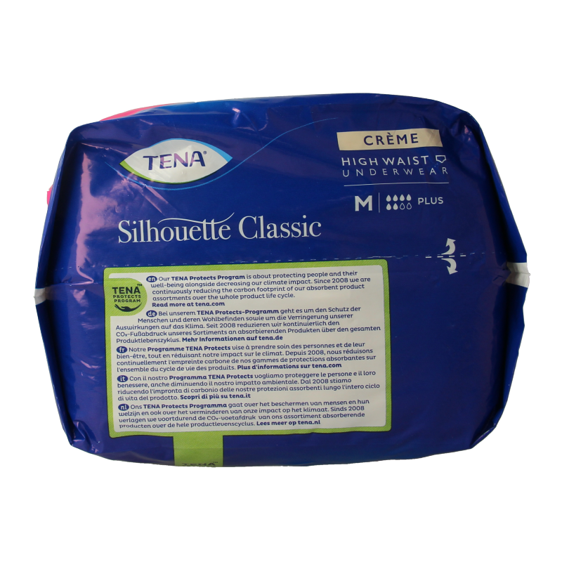 Tena Silhouet classic+ high waist creme M - Afbeelding 3