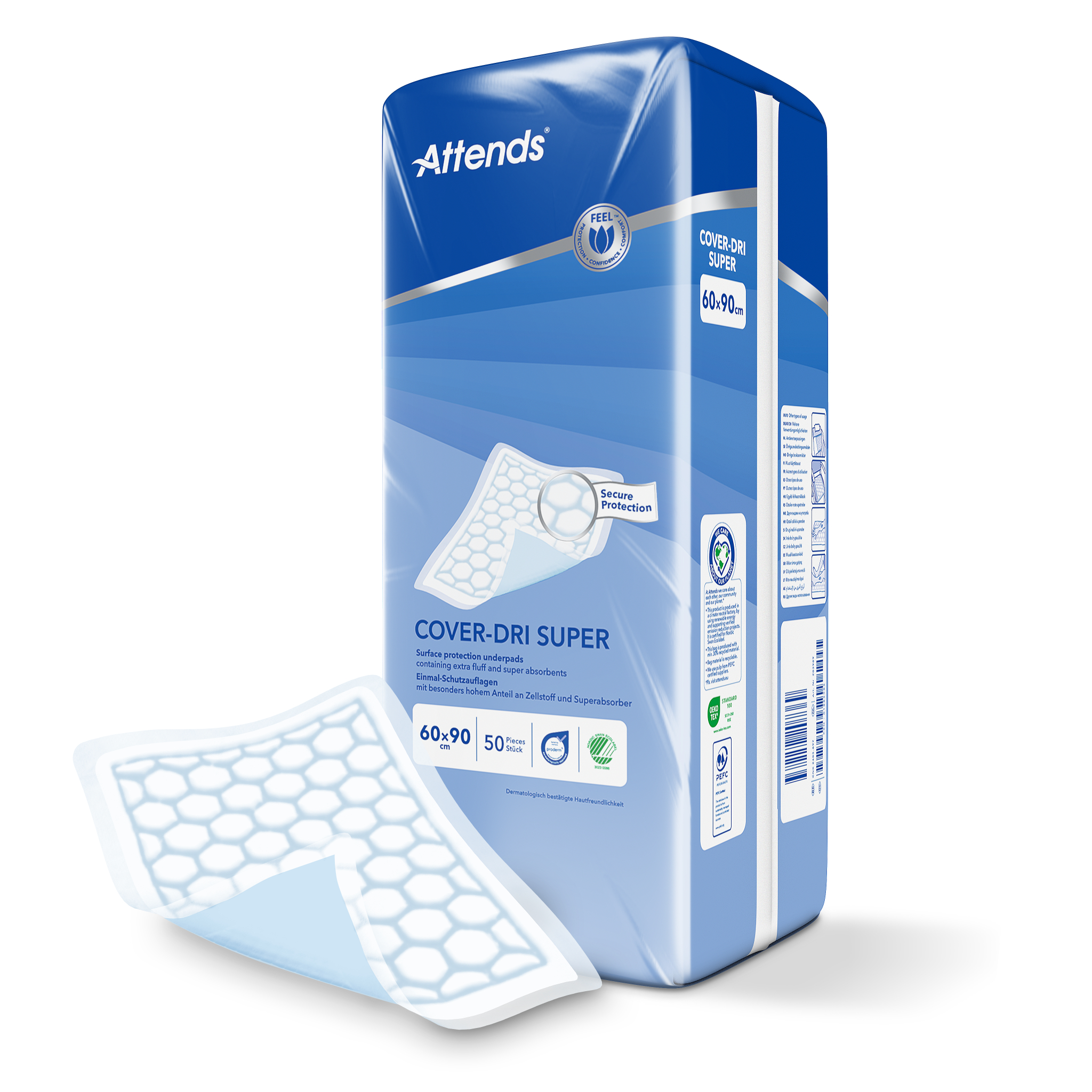 Attends Cover dri super 60 x 90cm - Afbeelding 2