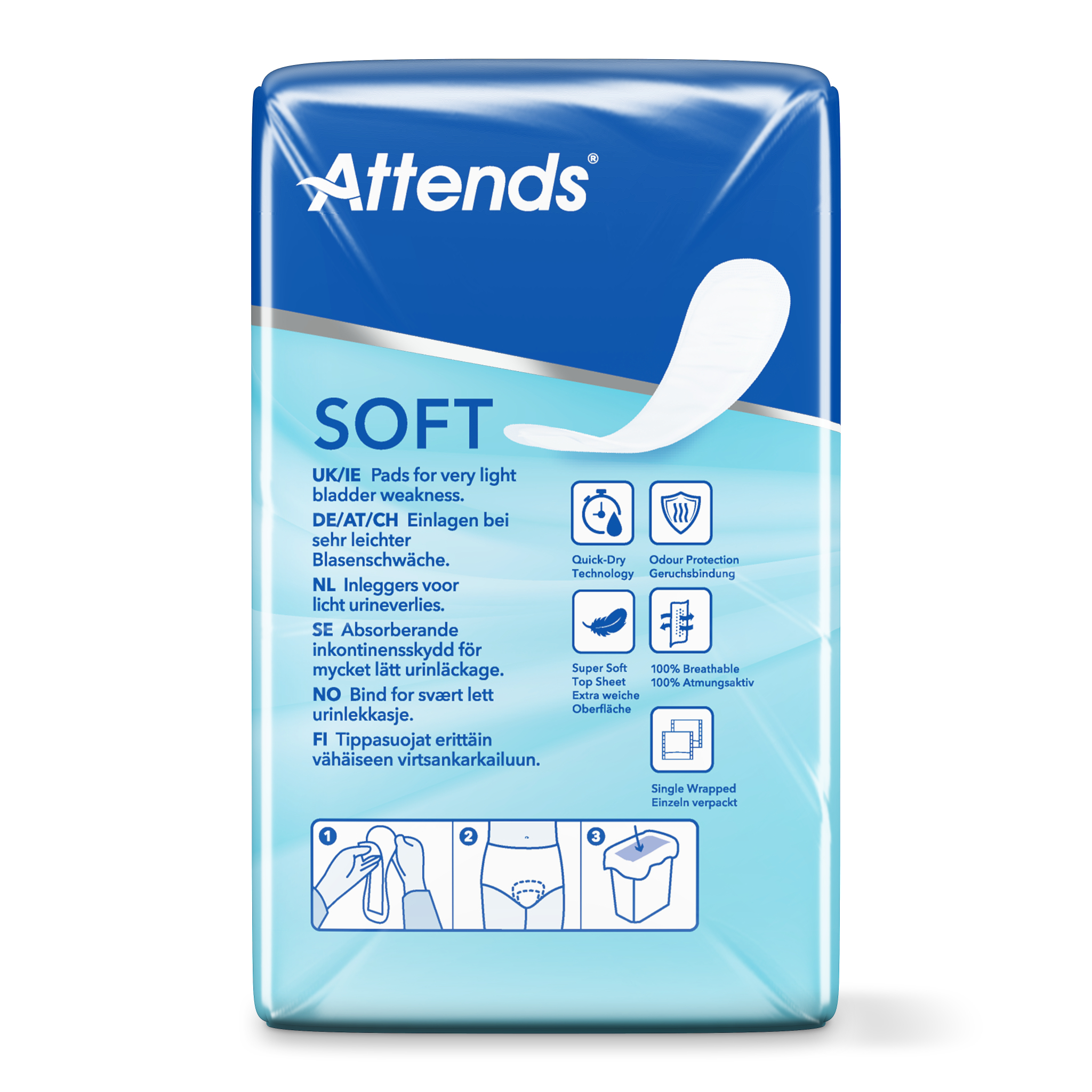 Attends Inlegger soft mini 1 - Afbeelding 3