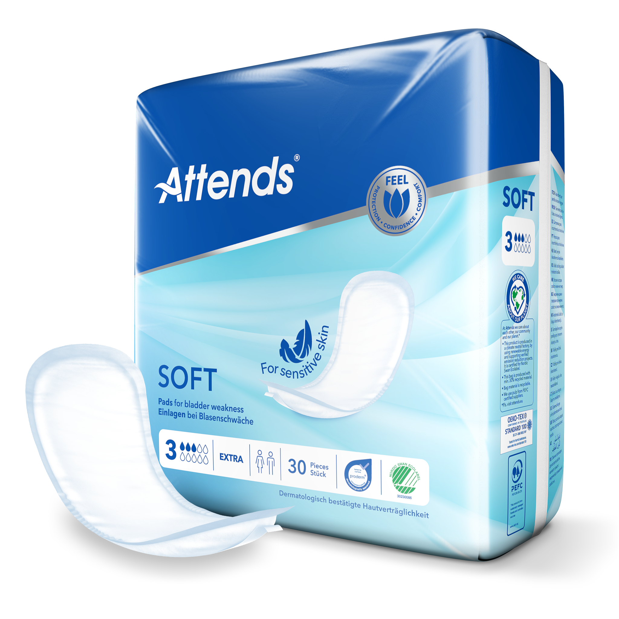Attends Inlegger soft extra plus 3 - Afbeelding 2