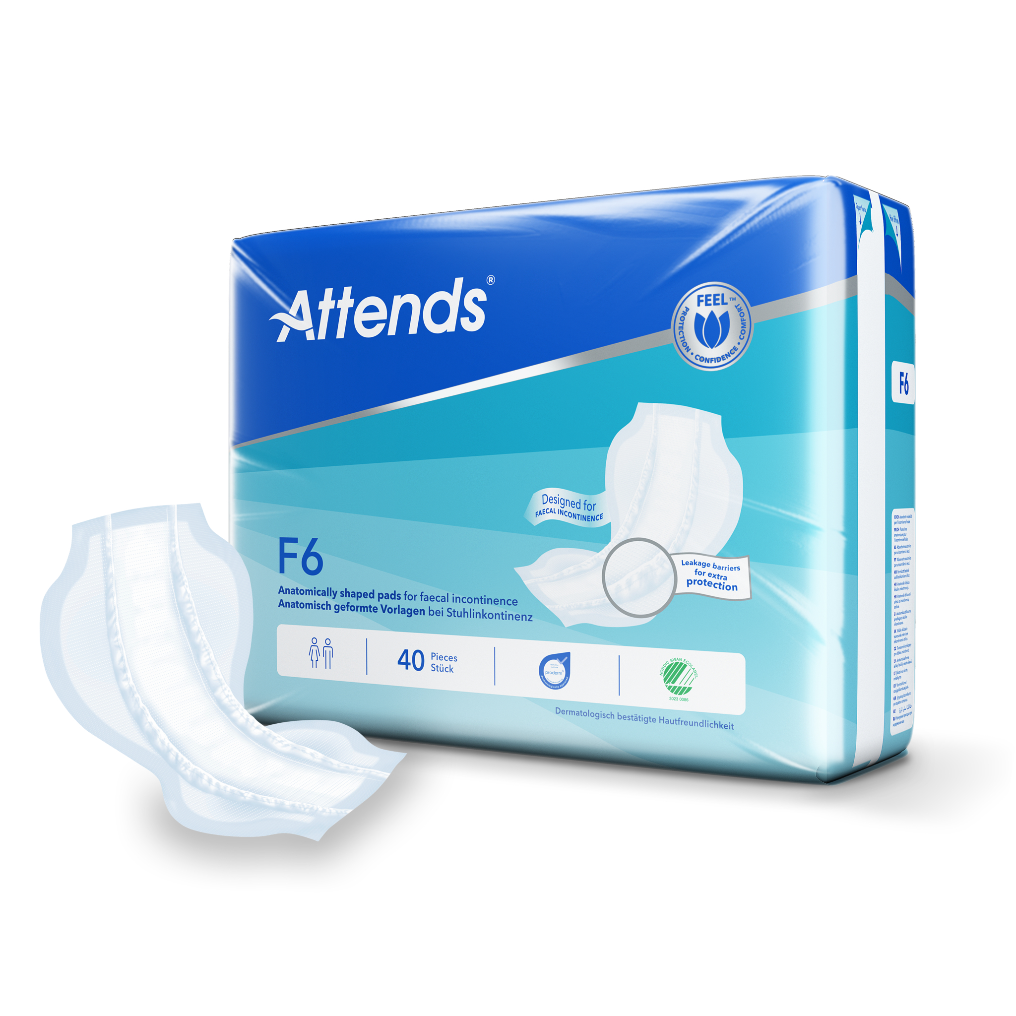 Attends Faecale inlegger F6 - Afbeelding 2