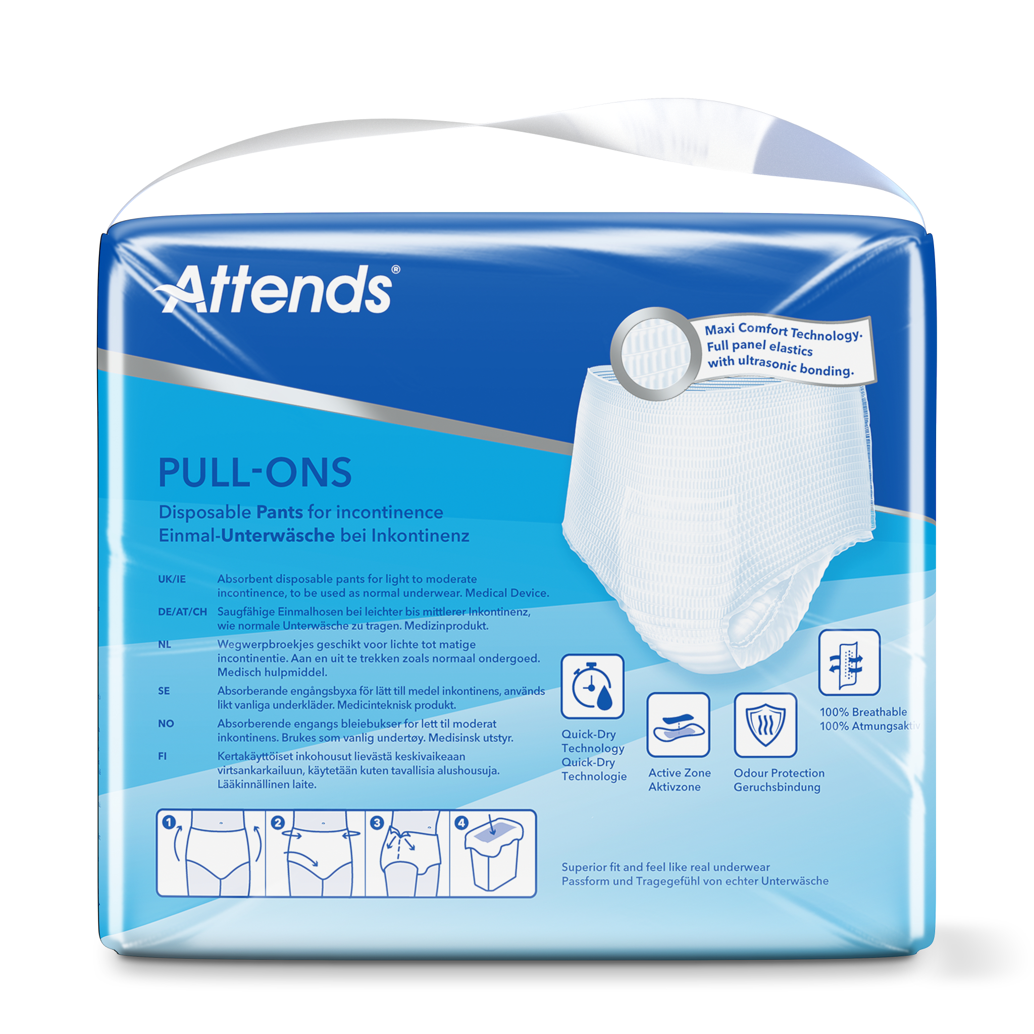 Attends Pull ons 4 maat S - Afbeelding 3