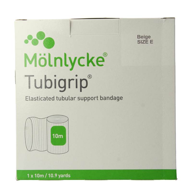 Tubigrip Elastisch buisverband 10m x 8.75cm huidskleur