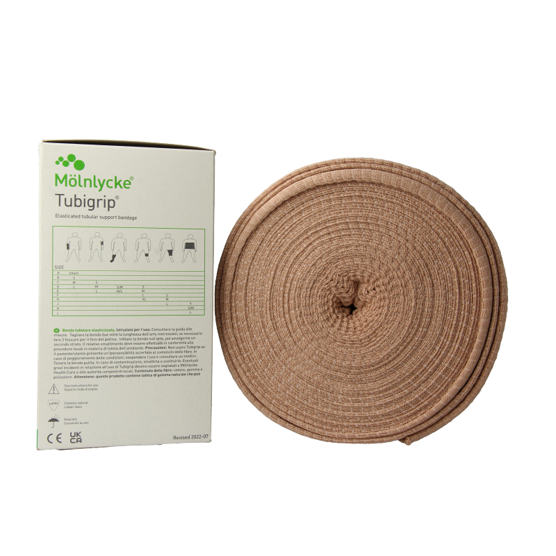 Tubigrip Elastisch buisverband 10m x 8.75cm huidskleur - Afbeelding 2