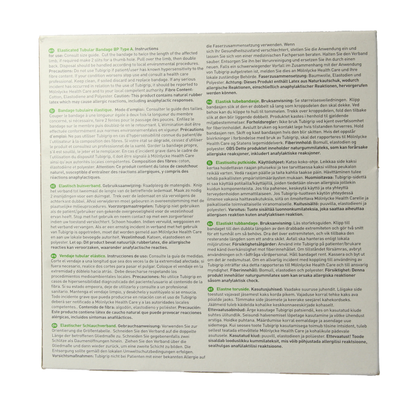 Tubigrip Elastisch buisverband 10m x 8.75cm huidskleur - Afbeelding 4