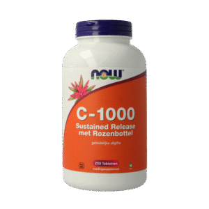 NOW C-1000 Sustained Release met rozenbottel