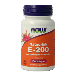 NOW Vitamine E-200 natuurlijke gemengde tocoferolen