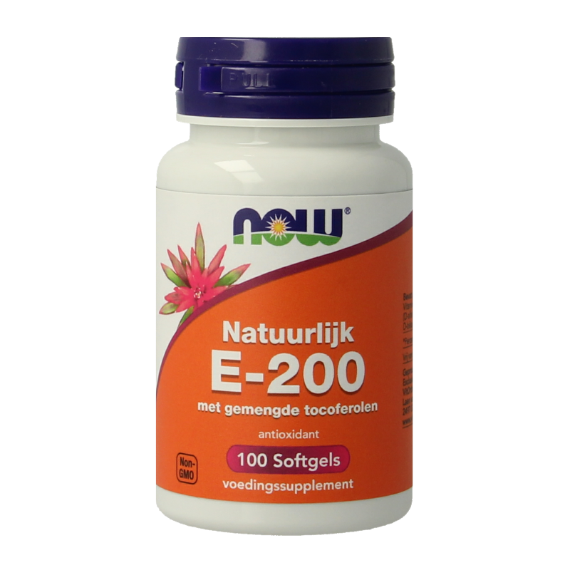 NOW Vitamine E-200 natuurlijke gemengde tocoferolen