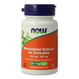 NOW Mariadistel extract en curcuma