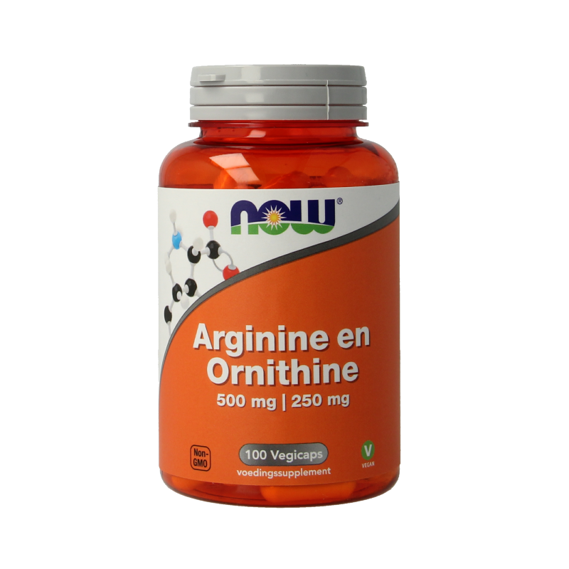 NOW Arginine & ornithine 500 / 250mg