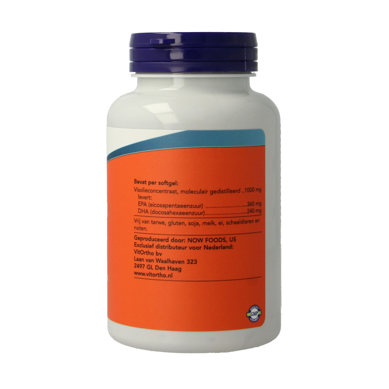 NOW Omega-3 Plus 360mg EPA 240mg DHA - Afbeelding 3