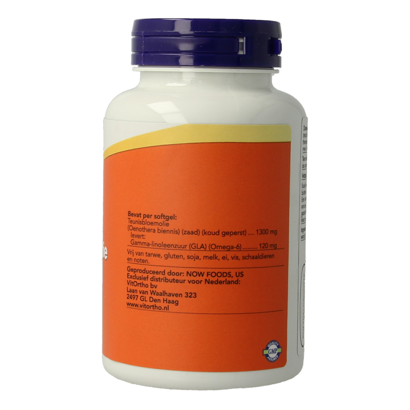 NOW Teunisbloemolie extra 1300mg - Afbeelding 3