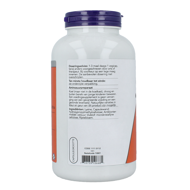 VitOrtho L-Lysine 500mg - Afbeelding 2
