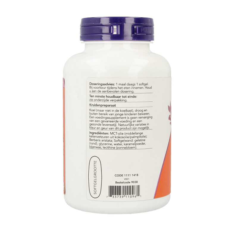 NOW Berberine 400mg - Afbeelding 2