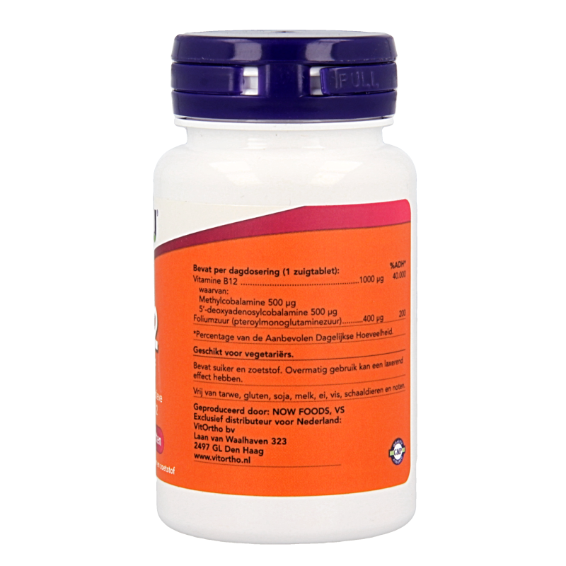 NOW Vitamine B12 actief - Afbeelding 3