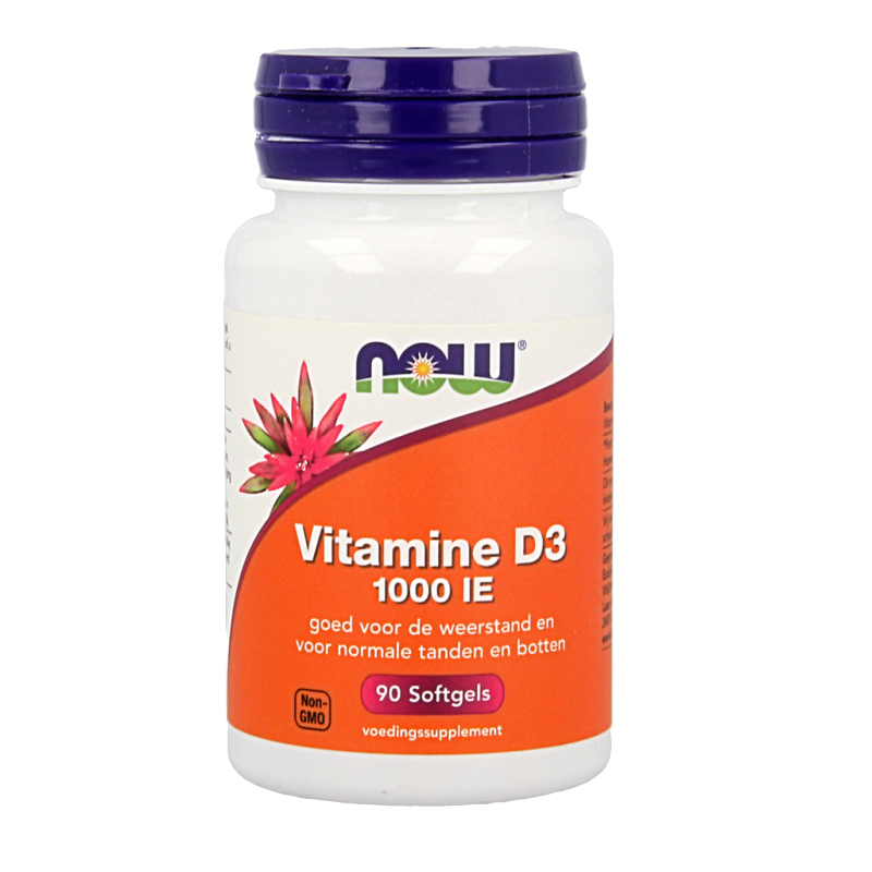 NOW Vitamine D3 1000IE