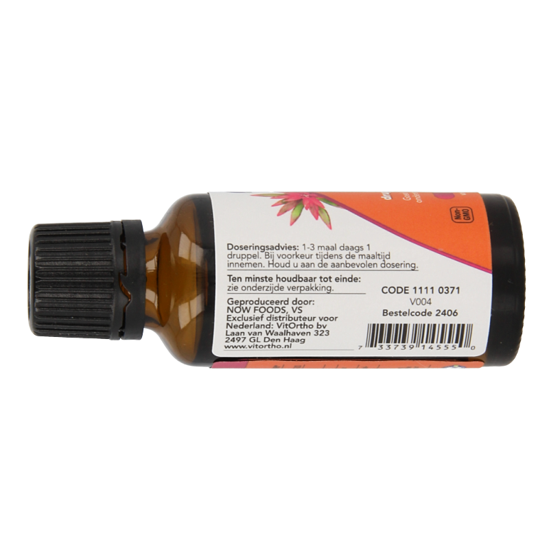 NOW Vitamine D3 druppels 1000IE - Afbeelding 2