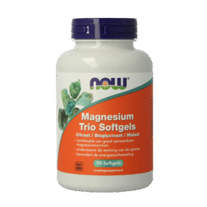 NOW Magnesium trio softgels