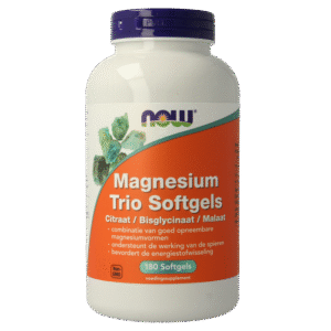 NOW Magnesium trio softgels