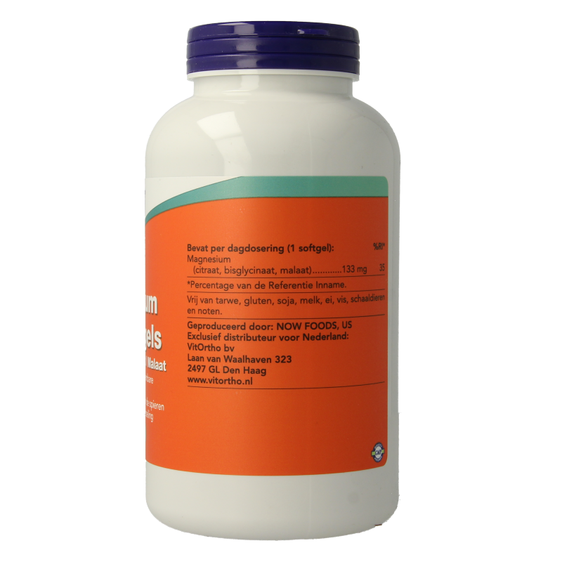 NOW Magnesium trio softgels - Afbeelding 3