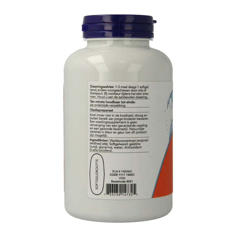 NOW Omega-3 Plus 360 mg EPA 240 mg DHA - Afbeelding 2