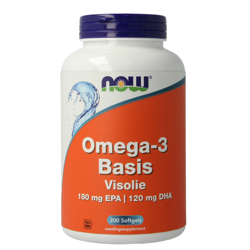 NOW Omega-3 basis 180 mg EPA 120 mg DHA