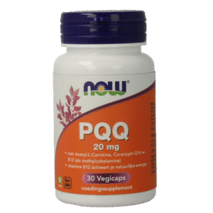 NOW PQQ Energy 20 mg
