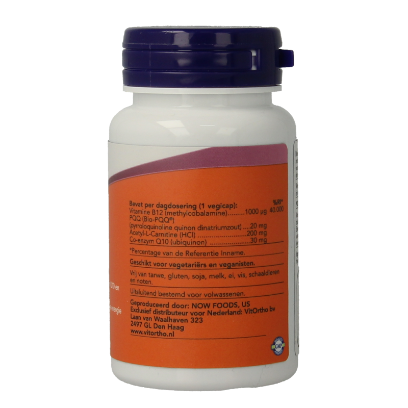 NOW PQQ Energy 20 mg - Afbeelding 3