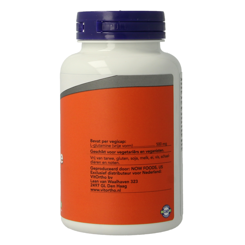 NOW L-Glutamine 500mg - Afbeelding 3