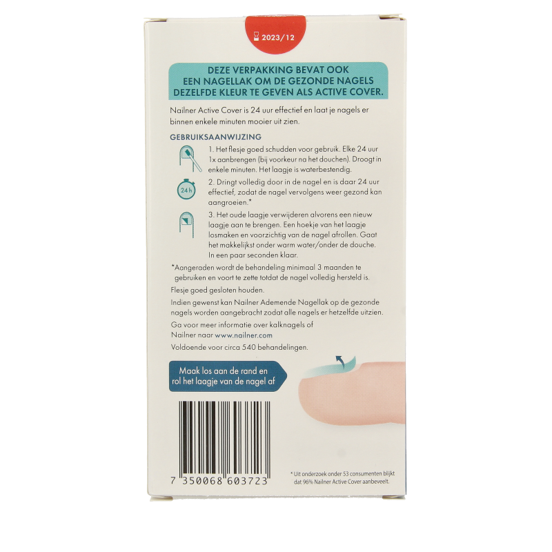 Nailner Active cover red - Afbeelding 3