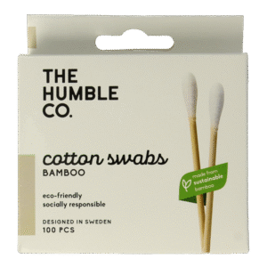 The Humble Co Wattenstaafjes bamboe wit