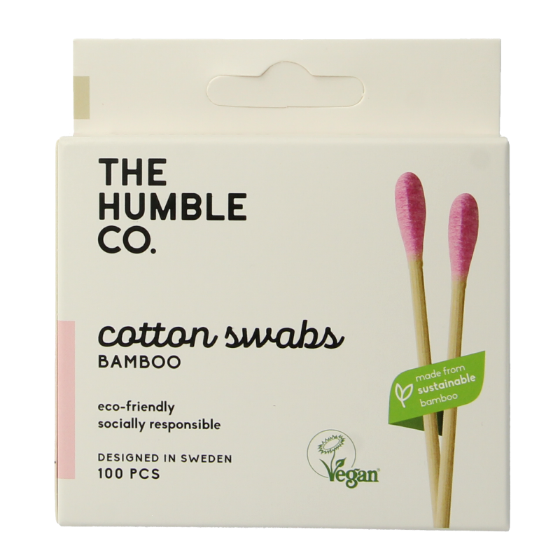 The Humble Co Wattenstaafjes bamboe paars