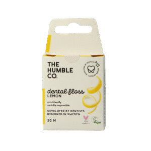 The Humble Co Dental floss lemon 50 meter
