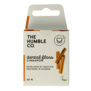 The Humble Co Dental floss cinnamon 50 meter