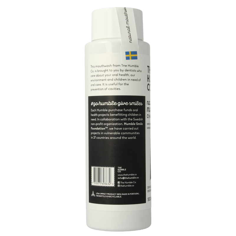 The Humble Co Mondwater Charcoal - Afbeelding 2