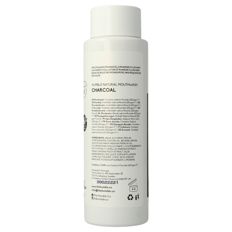 The Humble Co Mondwater Charcoal - Afbeelding 3