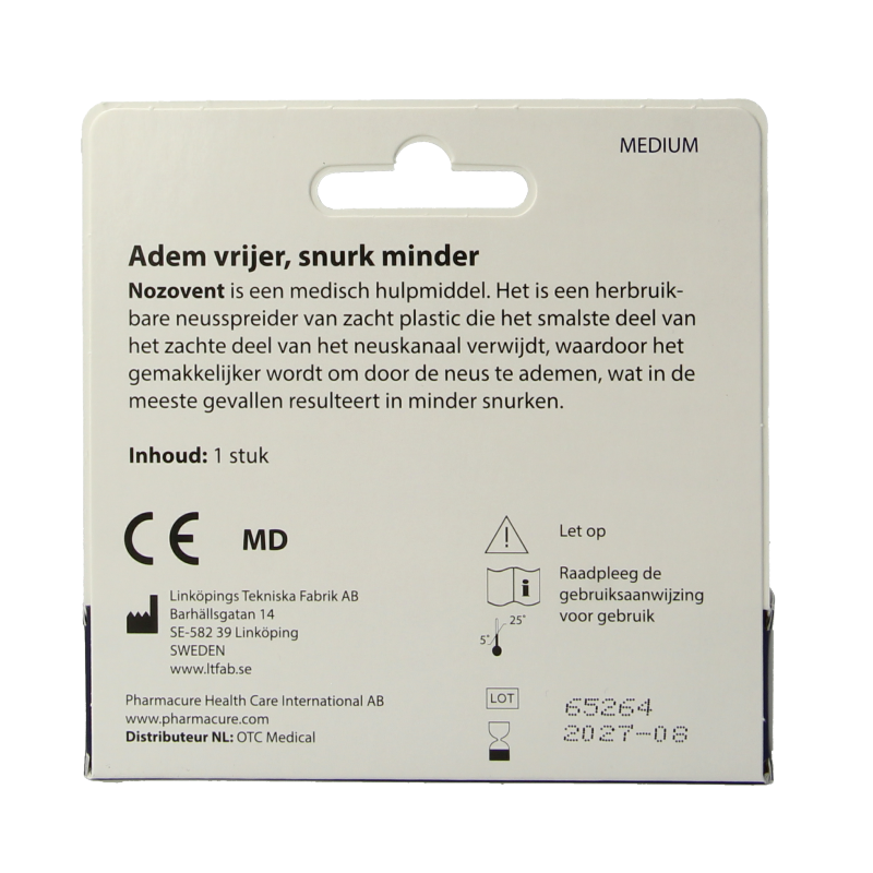 Nozovent Neusspreider maat M - Afbeelding 2
