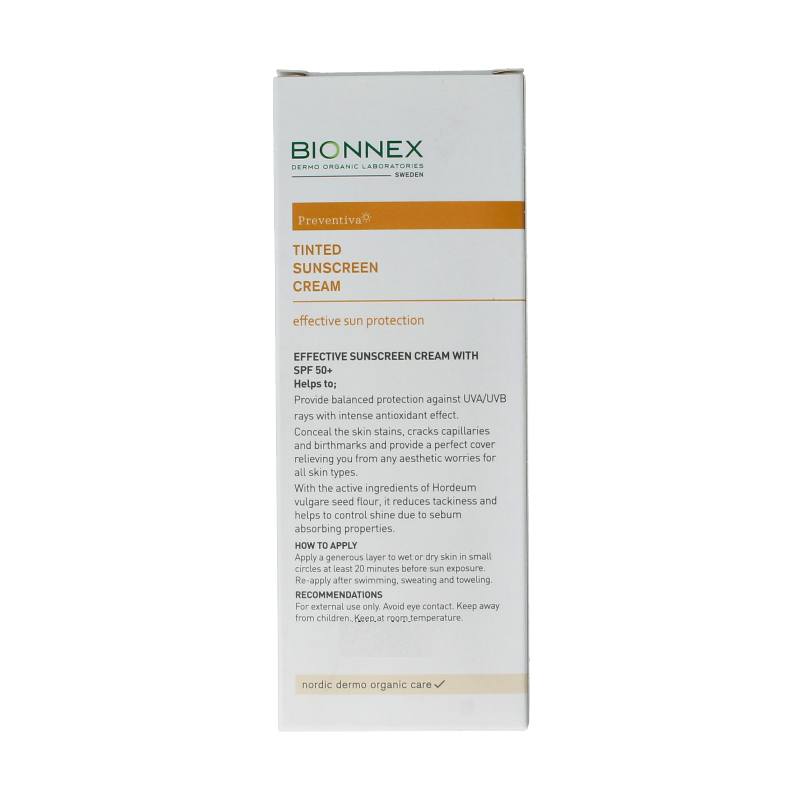 Bionnex Preventiva sun tinted SPF50 - Afbeelding 4