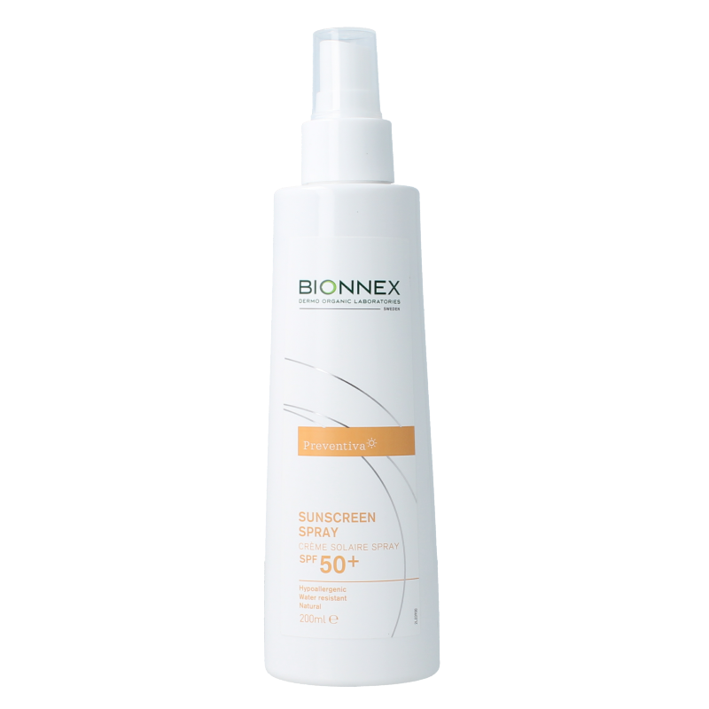 Bionnex Preventiva sunscreen spray SPF50