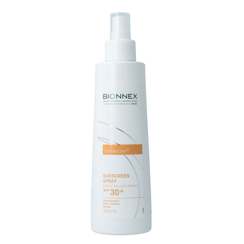 Bionnex Preventiva sunscreen spray SPF30
