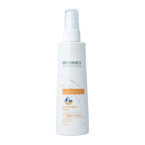 Bionnex Preventiva sunscreen cream spray kids SPF50+