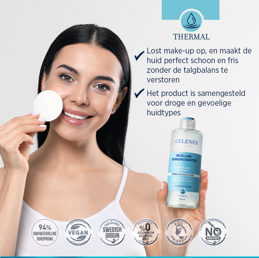 Celenes Thermal micellair water dry/sens - Afbeelding 2