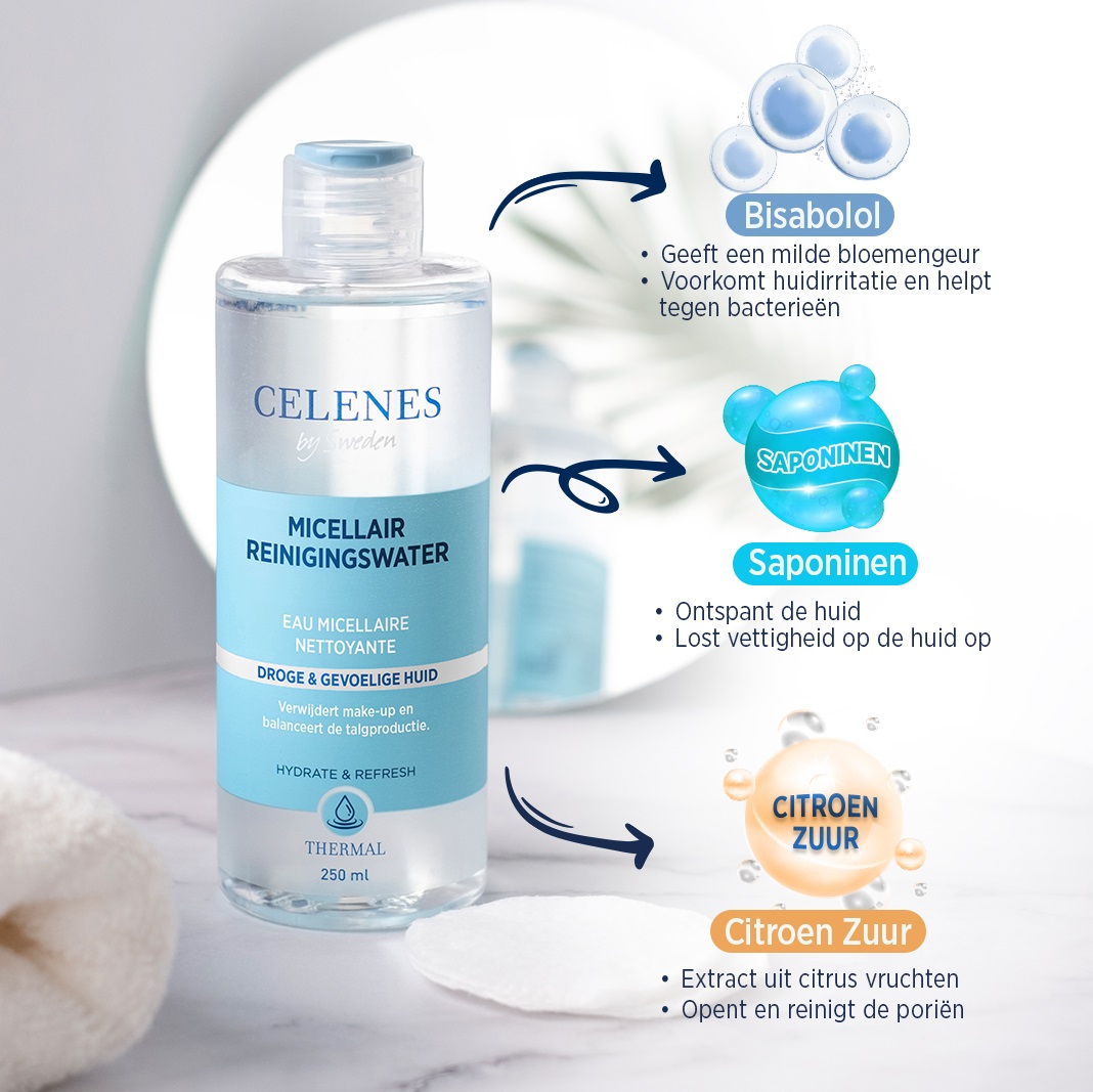 Celenes Thermal micellair water dry/sens - Afbeelding 4