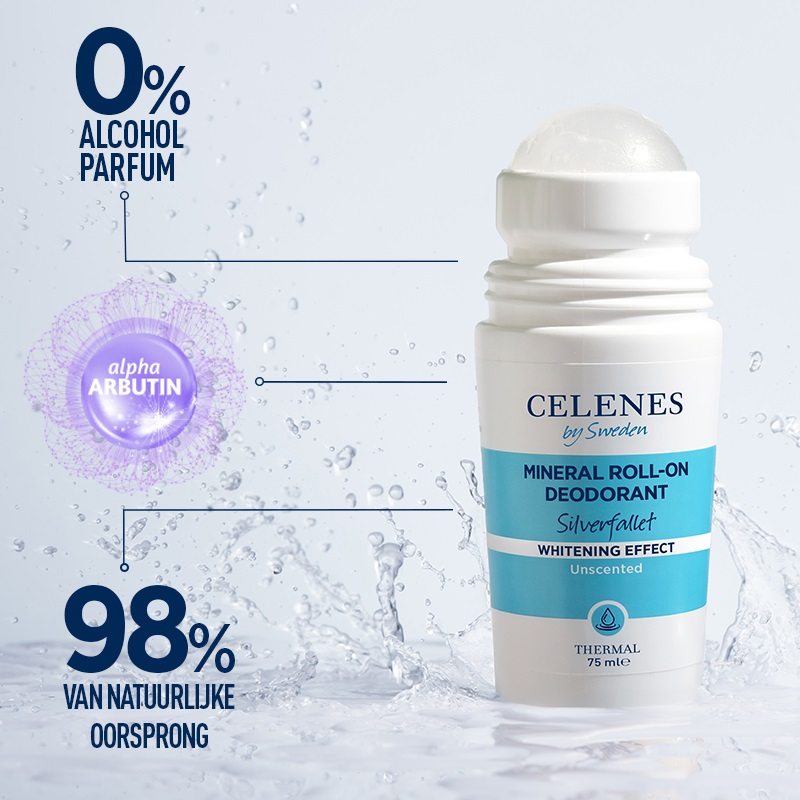 Celenes Thermal deodorant whitening roll-on - Afbeelding 4