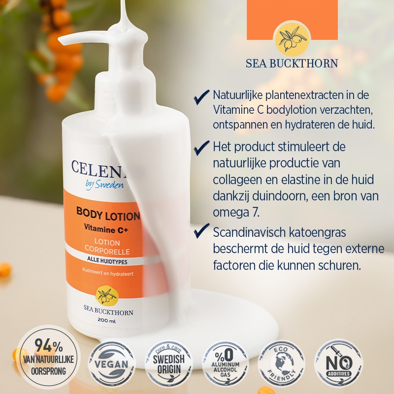 Celenes Sea buckthorn body lotion - Afbeelding 4